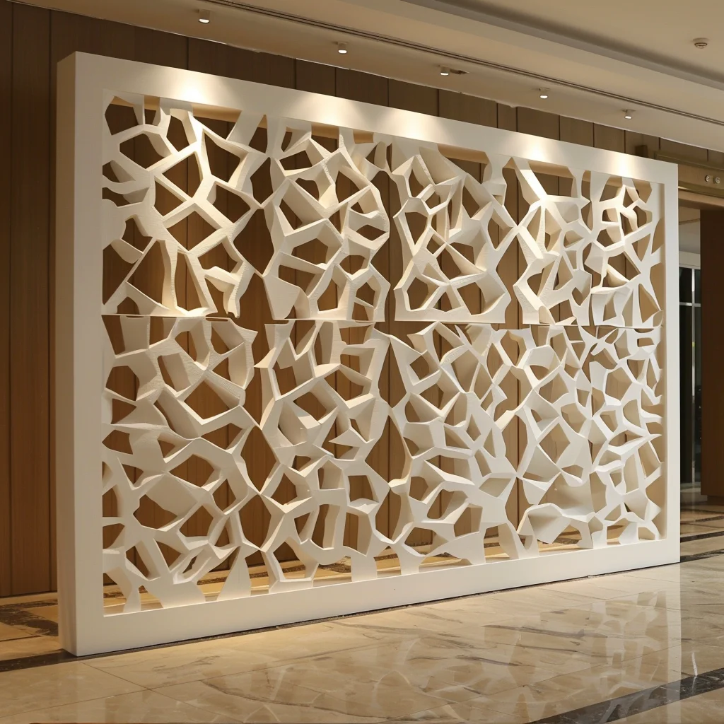 الابتكار في تصميم الفواصل الجبسية